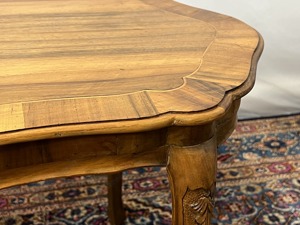 Barock Tisch Couchtisch Biedermeier Nussbaum Beistelltisch  Bild 5