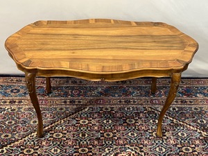 Barock Tisch Couchtisch Biedermeier Nussbaum Beistelltisch  Bild 6