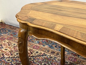 Barock Tisch Couchtisch Biedermeier Nussbaum Beistelltisch  Bild 4