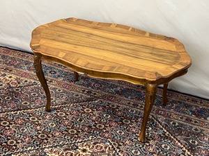 Barock Tisch Couchtisch Biedermeier Nussbaum Beistelltisch  Bild 7