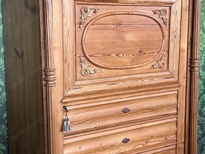 Biedermeier Schrank Barock Dielenschrank Gründerzeit Bauernschrank Landhaus Kasten Bild 4