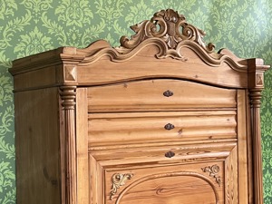 Biedermeier Schrank Barock Dielenschrank Gründerzeit Bauernschrank Landhaus Kasten Bild 5
