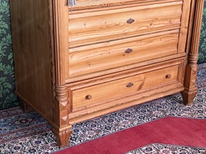 Biedermeier Schrank Barock Dielenschrank Gründerzeit Bauernschrank Landhaus Kasten Bild 3