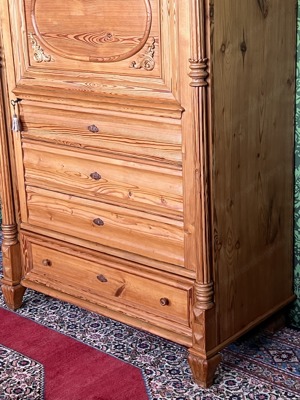 Biedermeier Schrank Barock Dielenschrank Gründerzeit Bauernschrank Landhaus Kasten Bild 6