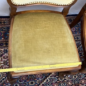 Barock Stühle Sessel Chippendale Vintage Nussbaum Empire Louis XV Rokoko Bild 6