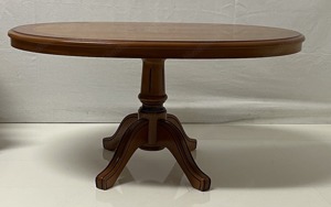 Biedermeier Tisch Barock Kirschbaum mit Intarsien Jugendstil Empire Beistelltisch Chippendale Rokoko Bild 3