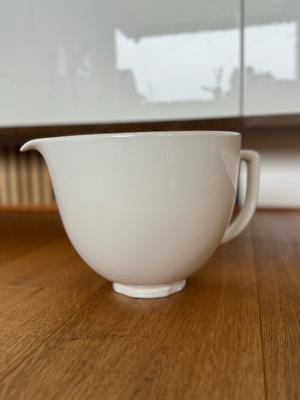 Kitchen Aid Keramikschüssel in weiß 4,7L Bild 2