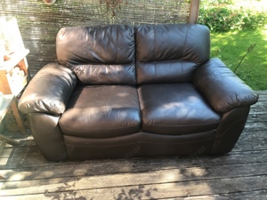 kunstledercouch couch gratis