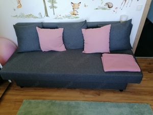 Modernes Sofa mit Bettfunktion   Stil und Komfort in Einem! Bild 1
