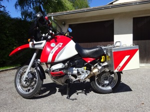 Verkaufe BMW BMW: R1100 GS Type:  R1100 GS Farbe Rot in Sonderlackierung Bild 1