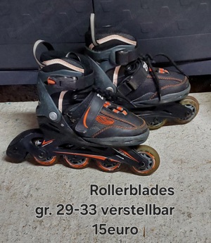  Rollerblades gr40 od 29-33  Bild 2