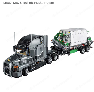 LEGO Technic, 42078 Mack Anthem