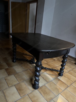 Danziger Barock Esstisch Jugendstil Tisch Gründerzeit Historismus Esszimmer Herrenzimmer