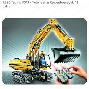 LEGO Technic 8043 - Motorisierter Raupenbagger Bild 1