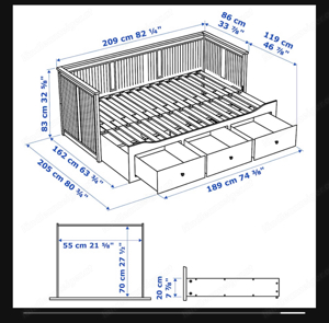 Hemnes Bett