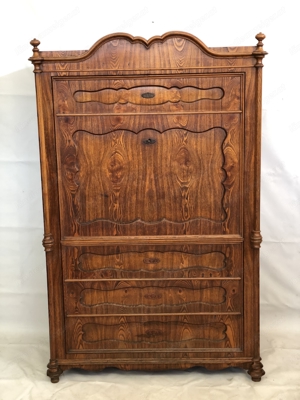 Biedermeier Bücherschrank Kleiderschrank Blender Sekretär Schrank