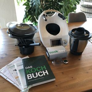 Thermomix TM 5 Set mit Cook-Key, viel Zubehör und Originalverpackung