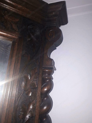 Garderobe Gründerzeit Spiegel mit Konsole Danziger Barock Bild 2