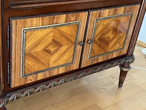 Louis XV Kommode Barschrank TV Musik Schrank Biedermeier Barock Jugendstil Stilmöbel Bild 8