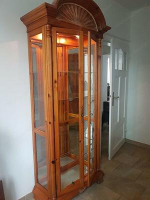 Biedermeier Vitrine Gründerzeit Stilmöbel Glasvitrine