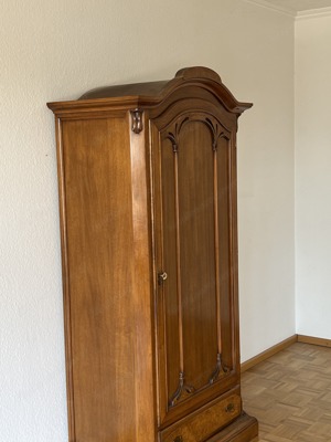 Biedermeier Schrank Barock Gründerzeit Nussbaum Jugendstil Kasten SELVA Bild 3