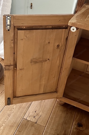 Gründerzeit Sekretär Schreibsekretär Biedermeier Kommode Weichholz Schrank Massivholz Bild 10