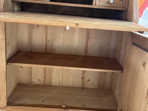 Gründerzeit Sekretär Schreibsekretär Biedermeier Kommode Weichholz Schrank Massivholz Bild 8