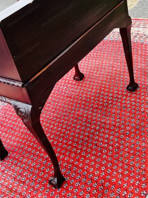 Barock Sekretär Schreibtisch Mahagoni englische Möbel Biedermeier Empire Louis XV Bild 6