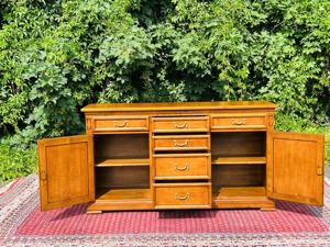 Biedermeier Stilmöbel Kommode Barock Sideboard Anrichte Kirschbaum SELVA Bild 10