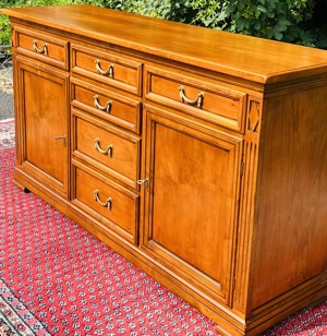 Biedermeier Stilmöbel Kommode Barock Sideboard Anrichte Kirschbaum SELVA Bild 9