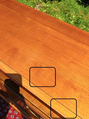 Biedermeier Sideboard TV Kommode Nussbaum Stilmöbel von SELVA Schrank Bild 5