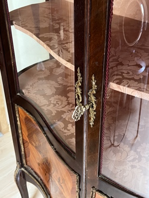 Biedermeier Vitrine Louis XV Barock Schrank Empire Gründerzeit Bild 6