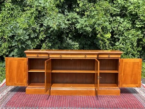  Biedermeier Stilmöbel Kommode Barock Sideboard Anrichte Kirschbaum TV Schrank  Bild 10