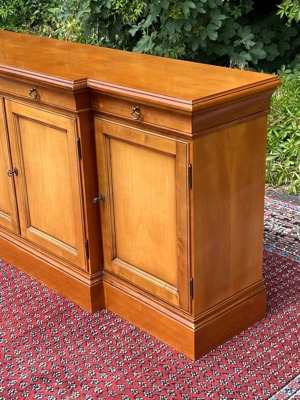  Biedermeier Stilmöbel Kommode Barock Sideboard Anrichte Kirschbaum TV Schrank  Bild 7