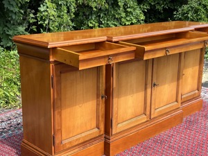  Biedermeier Stilmöbel Kommode Barock Sideboard Anrichte Kirschbaum TV Schrank  Bild 5