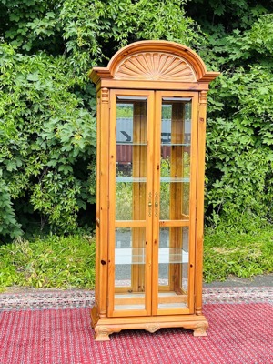 Biedermeier Vitrine Barock Gründerzeit Schrank Glasvitrine PULASKI FURNITURE Sammlervitrine Muschela Bild 8