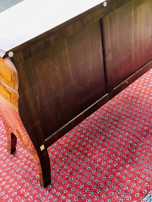 Barock Kommode Biedermeier Louis XV Empire Sideboard Anrichte Kirschbaum TV Schrank Stilmöbel Bild 3