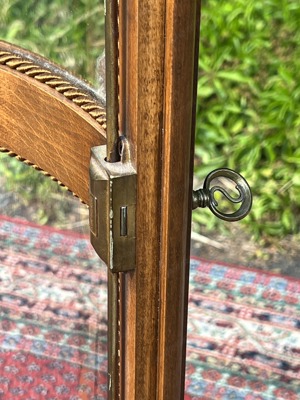 Biedermeier Vitrine Rokoko Eckvitrine Eckschrank Barock Gründerzeit Empire Schrank Glasvitrine Samml Bild 4