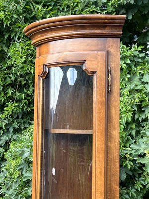 Biedermeier Vitrine Rokoko Eckvitrine Eckschrank Barock Gründerzeit Empire Schrank Glasvitrine Samml Bild 2