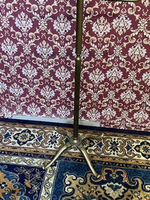  Edle Garderobe Kleiderständer Garderobenständer Messing- Barock Hotel - Vintage - Antik Bild 4