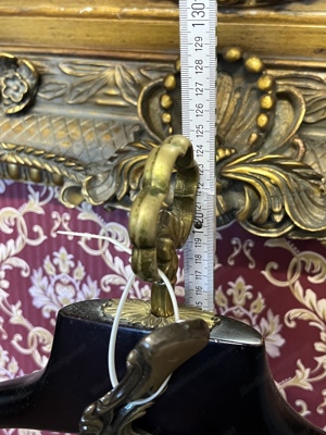  Edle Garderobe Kleiderständer Garderobenständer Messing- Barock Hotel - Vintage - Antik Bild 9