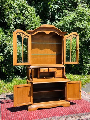 Biedermeier Vitrine Sekretär Barock Stilmöbel Buffet Anrichte  Bild 9