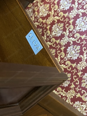 Biedermeier Kommode Anrichte Sideboard Barock  Nussbaum dunkel Landhaus Schrank Stilmöbel Louis XV R Bild 9