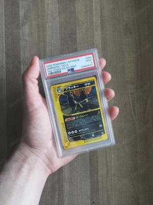 [PSA 9] POP 25 Japanese Umbreon Aquapolis (Town on No Map) Holo | Pokemon Moonbreon Bild 2