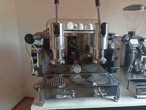 Faema President Handhebel Espressomaschine Bild 8