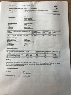 21 Zoll Felgen Audi mercedes  Bild 4