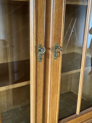 Biedermeier Vitrine Wohnzimmerschrank SELVA Stilmöbel Barock Bild 10