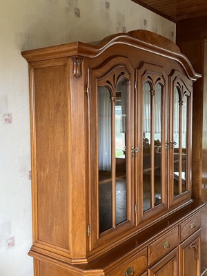 Biedermeier Vitrine Wohnzimmerschrank SELVA Stilmöbel Barock Bild 6