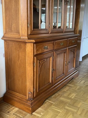 Biedermeier Vitrine Wohnzimmerschrank SELVA Stilmöbel Barock Bild 7