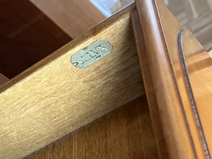 Biedermeier Vitrine Wohnzimmerschrank SELVA Stilmöbel Barock Bild 2